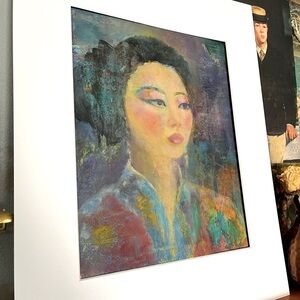 “Silent Warrior” 11x14 Original oil painting on cardboard